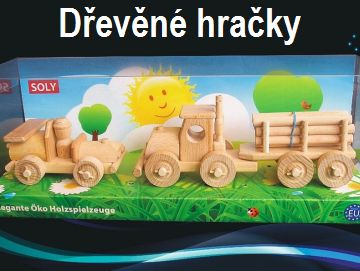 Dřevěné hračky autíčka