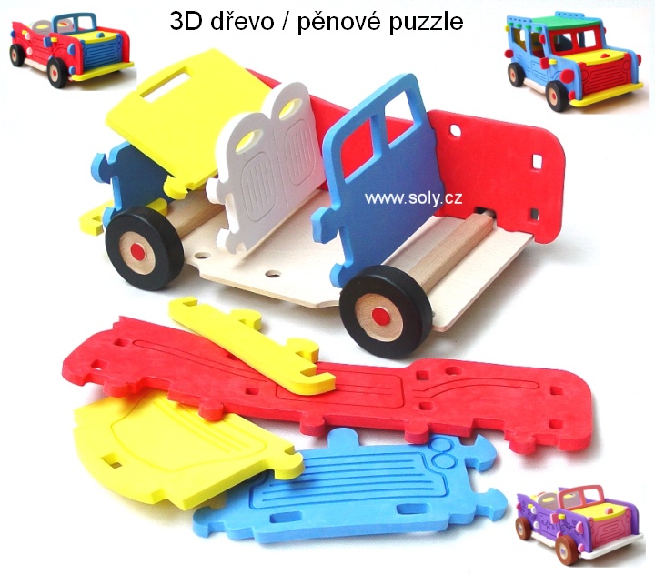 3D stavebnice PUZZLOCK