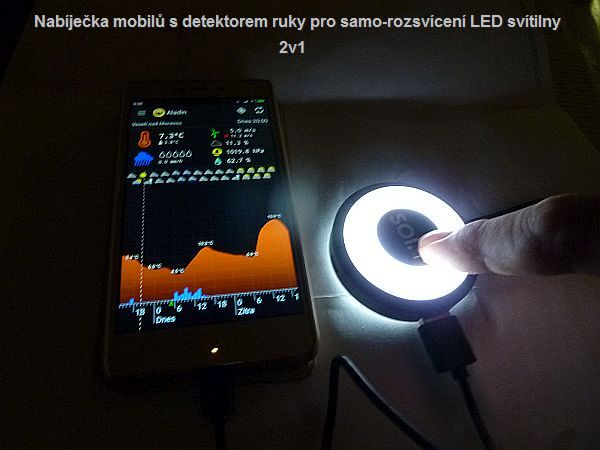 Powerbanky a nabíječky s led svítilnou