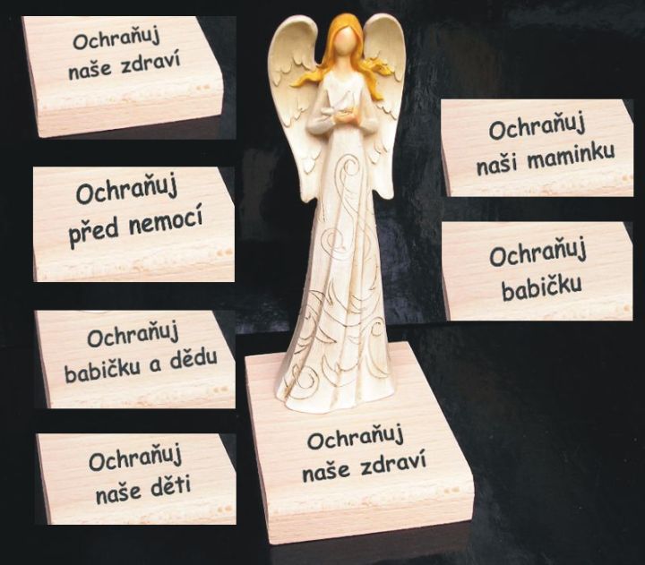Anděl duchovní ochránce před nemocemi a viry