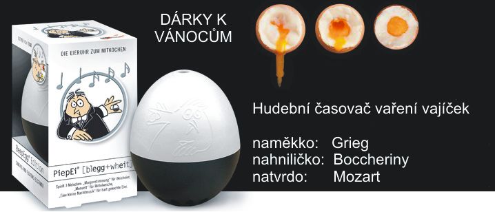 Vařič vajec BeepEgg klasická hudba