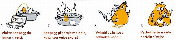 Chytré vajíčko, co umí samo hlídat kvalitu vařených vajíček.