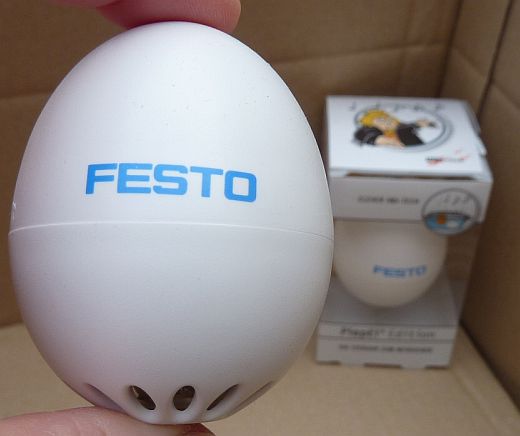 Propagační hudební vajíčko BeepEgg pro firmu FESTO