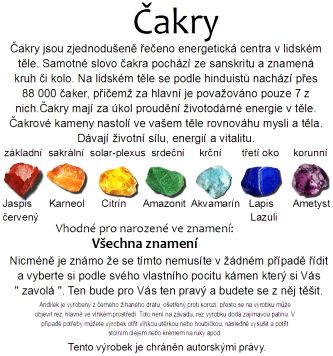 Čakry - lečívé kameny s andělem z žíhaného drátu