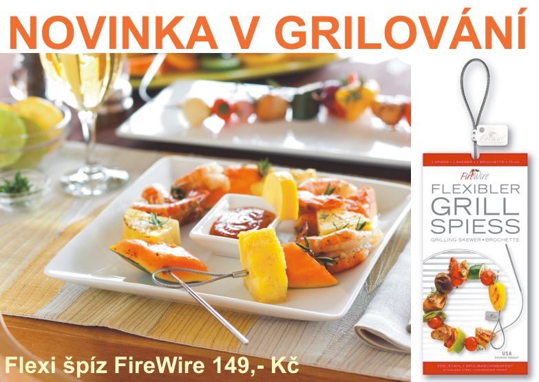 Grilování špízy FireWire