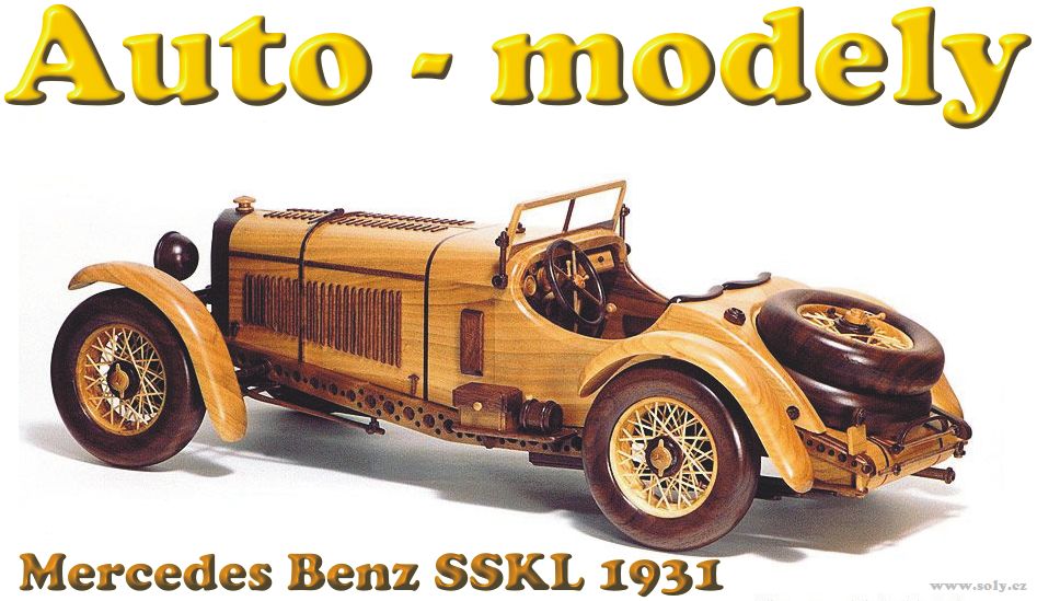 Modely vozidel ze dřeva