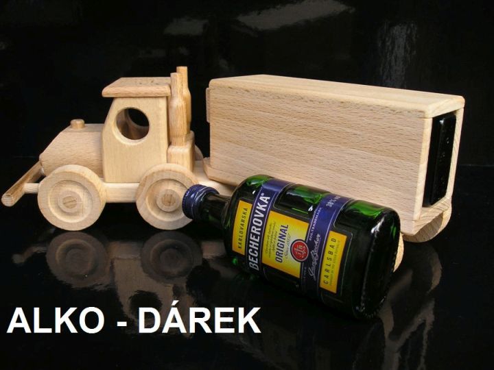 Alkohol dárek pro řidiče kamionu