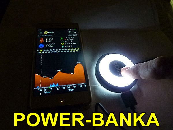 Powerbanka s baterkou recenze test obchod Veselí nad Moravou