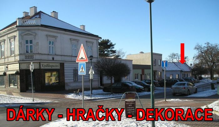 Obchod Dárek a Dekorace ve Veselí nad Moravou