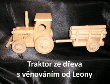 Traktor dárky pro traktoristy řidiče se jménem a věnováním