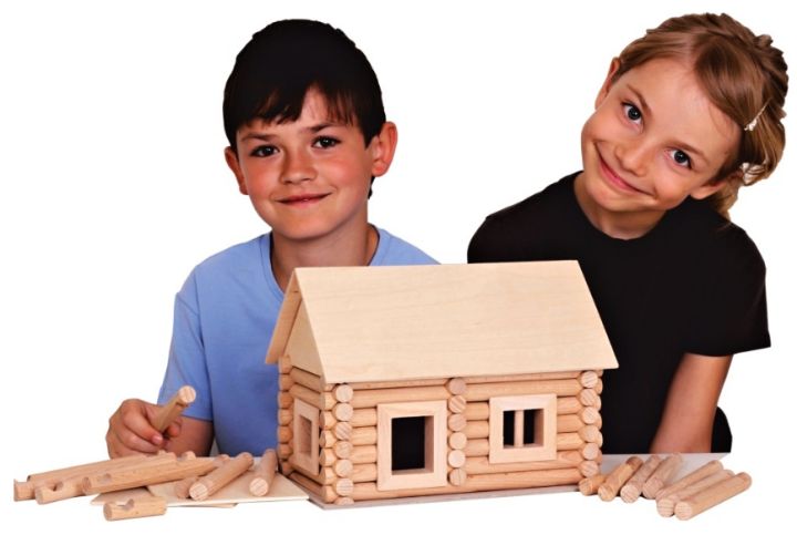 Dětské stavebnice domečky