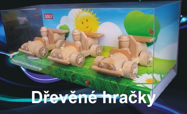 Dřevěné hračky, závodní autíčka pro děti