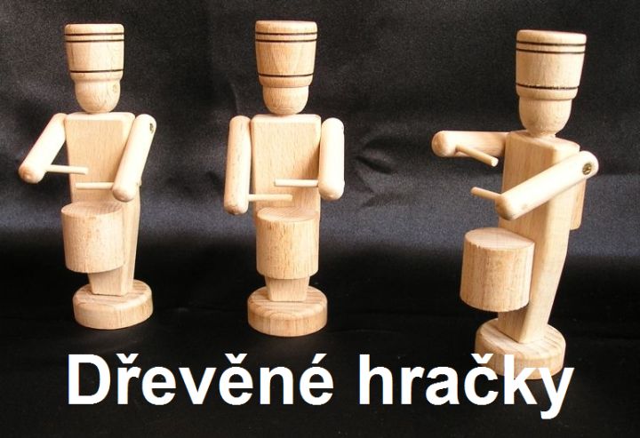 Vojáčci, dřevěné hračky