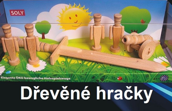 Vojenské hračky a vojáčci, Dřevěné hračky