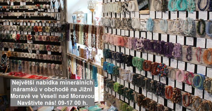 Obchod šperky a náramky Veselí nad Moravou
