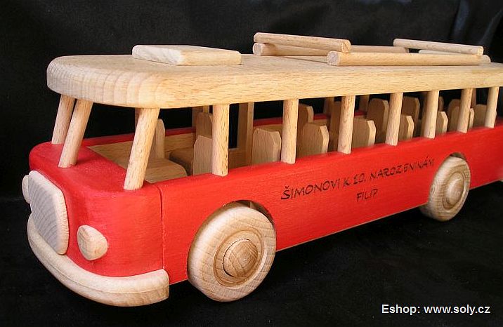 Autobus dárek pro řidiče hračka