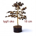 Stromeček štěstí TYGŘÍ OKO 18 cm