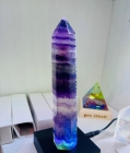 Fluorit Obelisk 16 cm Krystal