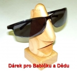 Stojánky na brýle, dárky pro babičky