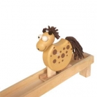 Dřevené chodící zvířátko koník, dřevěná hračka