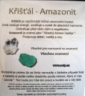 KŘIŠŤÁL - AMAZONIT anděl s ochranými kameny