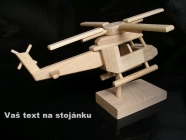 Vrtulník hračka na stojánku