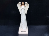 Velký anděl ochránce, modlící se 22 cm