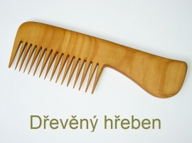 Dřevěný hřeben