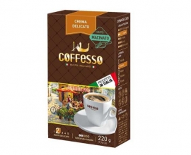 Luxusnímletá  krémová káva delicato, italská