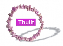 Thulit - náramek minerál šperk význam
