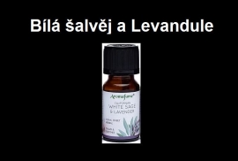 Bílá šalvěj a Levandule  esenciální olej Aromafume