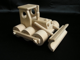 Buldozer - dřevěná hračka