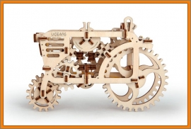 Traktor dřevěné puzzle