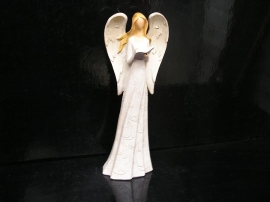 Velký anděl  keramická soška dekorace 