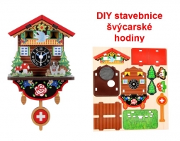 Švýcarské hodiny DIY | dětská stavebnice