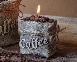Svíčka káva | kafé | kafíčko | zrnková káva