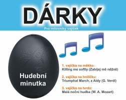 BLACK hudební vařič vajíček s 3 melodiemi.