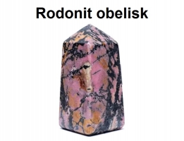 Obelisk Rodonit 10 cm