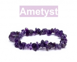 Ametyst - náramek minerál význam