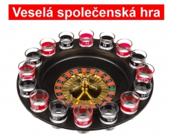 Ruleta alkoholová hra o štamprle - rozhoduje osud