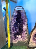 Ametystová geoda EXTRA KUS 9,9 kg, výška 27 cm