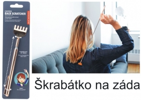 Škrabátko drbátko na záda - teleskopické.