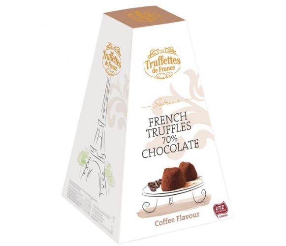 Čokoládový lanýž  s příchutí kávy Cappuccino Truffles