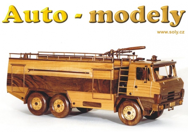 TATRA 815, požární vozidlo ze dřeva