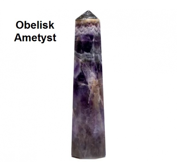 Obelisk ametyst