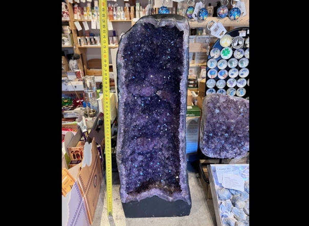 57cm  Ametystová geoda 26 kg