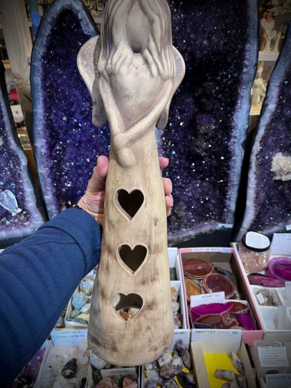 33 cm Anděl keramická DEKORACE 