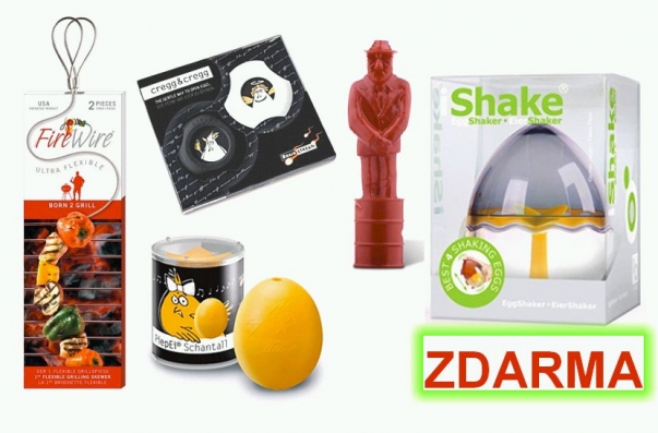 4+1= 1x FireWire +1x BeepEgg Classic + CD Andě & Ďábel + Al Dente + ZADARMO 1x iShake