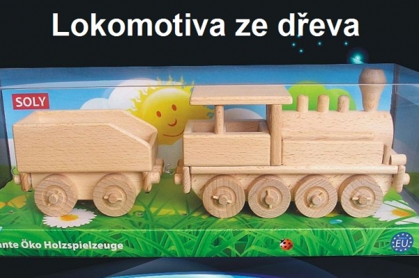 Hračky lokomotiva