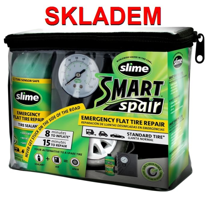 Sada pro rychlou opravu pneumatiky na cestě